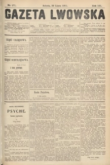 Gazeta Lwowska. 1911, nr 171