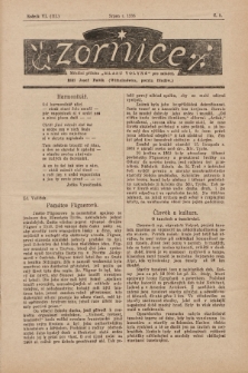 Zornice : měsiční příloha „Hlasu Volyně” pro mladež. 1936, č. 8