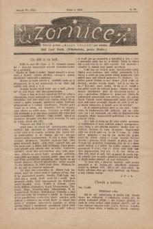Zornice : měsiční příloha „Hlasu Volyně” pro mladež. 1936, č. 10