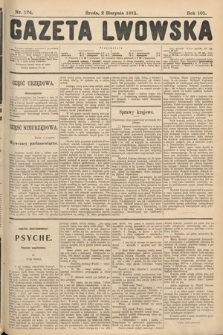 Gazeta Lwowska. 1911, nr 174
