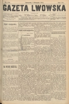 Gazeta Lwowska. 1911, nr 175