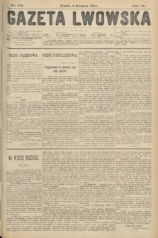 Gazeta Lwowska. 1911, nr 176