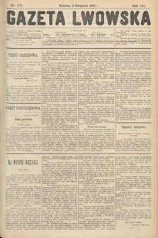 Gazeta Lwowska. 1911, nr 177