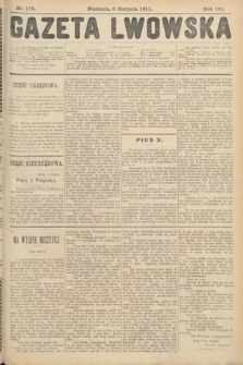 Gazeta Lwowska. 1911, nr 178