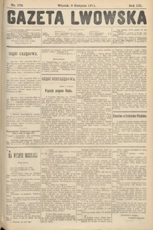 Gazeta Lwowska. 1911, nr 179