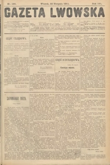 Gazeta Lwowska. 1911, nr 190