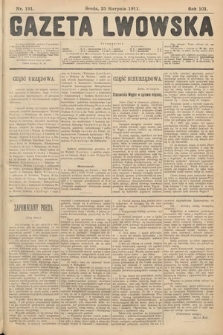 Gazeta Lwowska. 1911, nr 191