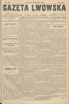 Gazeta Lwowska. 1911, nr 192