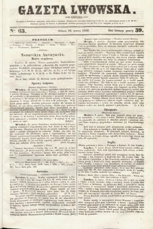 Gazeta Lwowska. 1850, nr 63