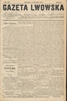 Gazeta Lwowska. 1911, nr 198