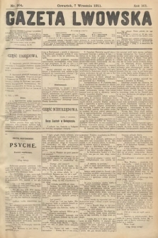 Gazeta Lwowska. 1911, nr 204