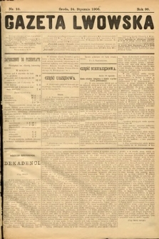 Gazeta Lwowska. 1906, nr 18