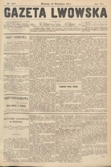 Gazeta Lwowska. 1911, nr 207