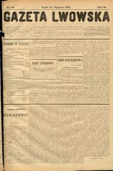 Gazeta Lwowska. 1906, nr 24