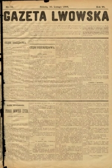 Gazeta Lwowska. 1906, nr 32