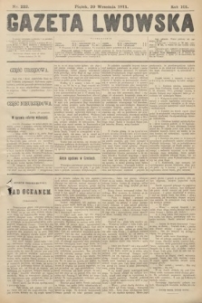 Gazeta Lwowska. 1911, nr 222