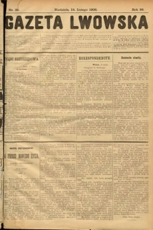 Gazeta Lwowska. 1906, nr 39