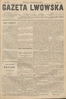 Gazeta Lwowska. 1911, nr 224
