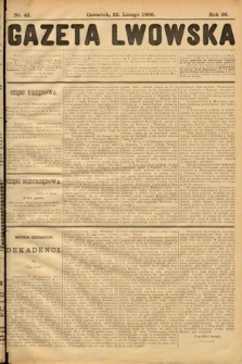 Gazeta Lwowska. 1906, nr 42