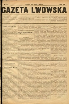 Gazeta Lwowska. 1906, nr 43