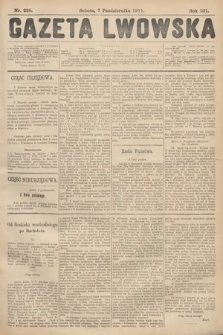 Gazeta Lwowska. 1911, nr 228