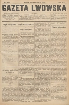 Gazeta Lwowska. 1911, nr 230