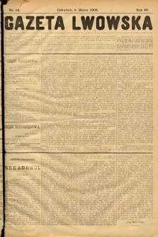 Gazeta Lwowska. 1906, nr 54