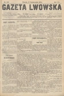 Gazeta Lwowska. 1911, nr 236