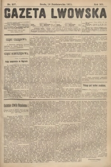 Gazeta Lwowska. 1911, nr 237
