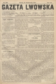Gazeta Lwowska. 1911, nr 239