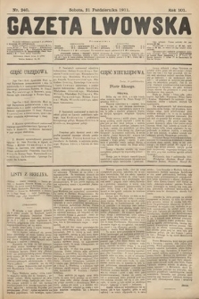 Gazeta Lwowska. 1911, nr 240