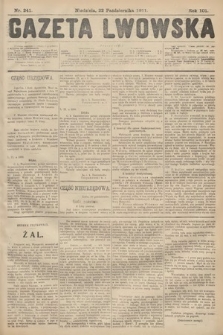 Gazeta Lwowska. 1911, nr 241