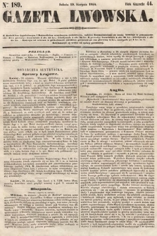 Gazeta Lwowska. 1854, nr 189