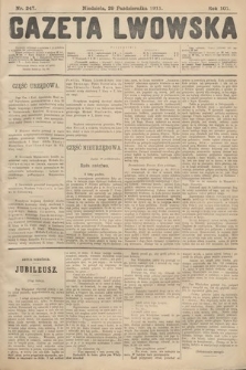 Gazeta Lwowska. 1911, nr 247