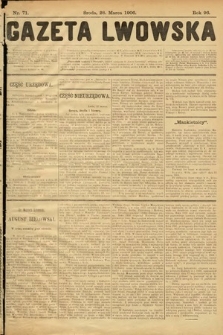 Gazeta Lwowska. 1906, nr 71