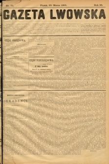 Gazeta Lwowska. 1906, nr 73