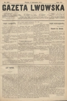 Gazeta Lwowska. 1911, nr 250