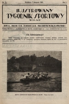 Ilustrowany Tygodnik Sportowy. 1921, nr 5