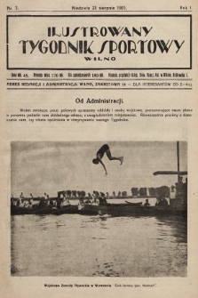 Ilustrowany Tygodnik Sportowy. 1921, nr 7