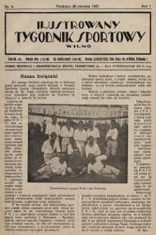 Ilustrowany Tygodnik Sportowy. 1921, nr 8