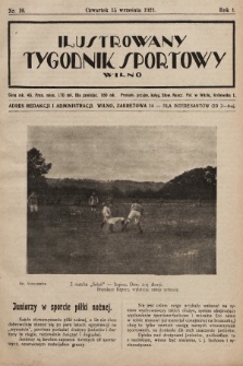 Ilustrowany Tygodnik Sportowy. 1921, nr 10