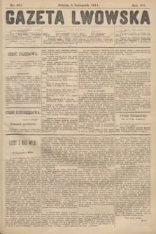 Gazeta Lwowska. 1911, nr 251