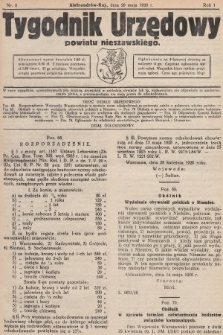 Tygodnik Urzędowy Powiatu Nieszawskiego. 1926, nr 8