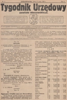 Tygodnik Urzędowy Powiatu Nieszawskiego. 1926, nr 9
