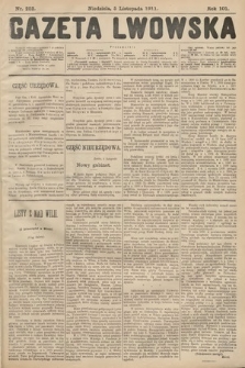 Gazeta Lwowska. 1911, nr 252