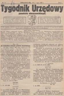 Tygodnik Urzędowy Powiatu Nieszawskiego. 1926, nr 14
