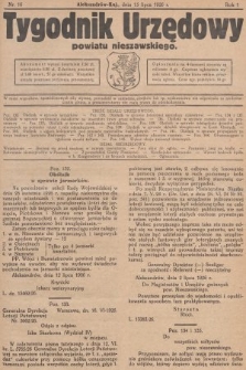 Tygodnik Urzędowy Powiatu Nieszawskiego. 1926, nr 16