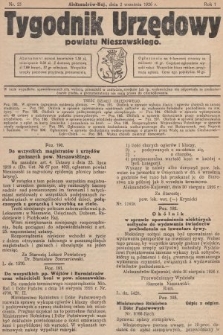 Tygodnik Urzędowy Powiatu Nieszawskiego. 1926, nr 23