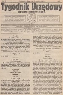 Tygodnik Urzędowy Powiatu Nieszawskiego. 1926, nr 26