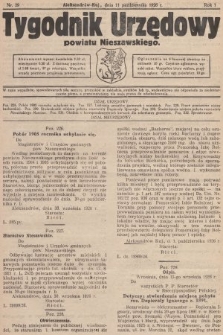 Tygodnik Urzędowy Powiatu Nieszawskiego. 1926, nr 29
